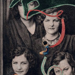 vrouwelijke vibe- Verweven vrouw