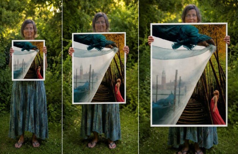 3 formaten collage kunstprint kunstkoker
