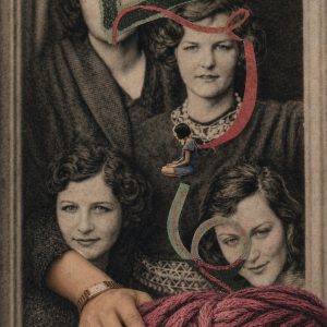 vrouwelijke vibe- Verweven vrouw